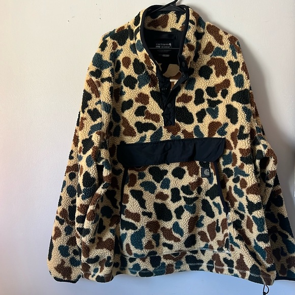 Carhartt Men's Relaxed Fit Fleece Pullover - Picture 3 of 10